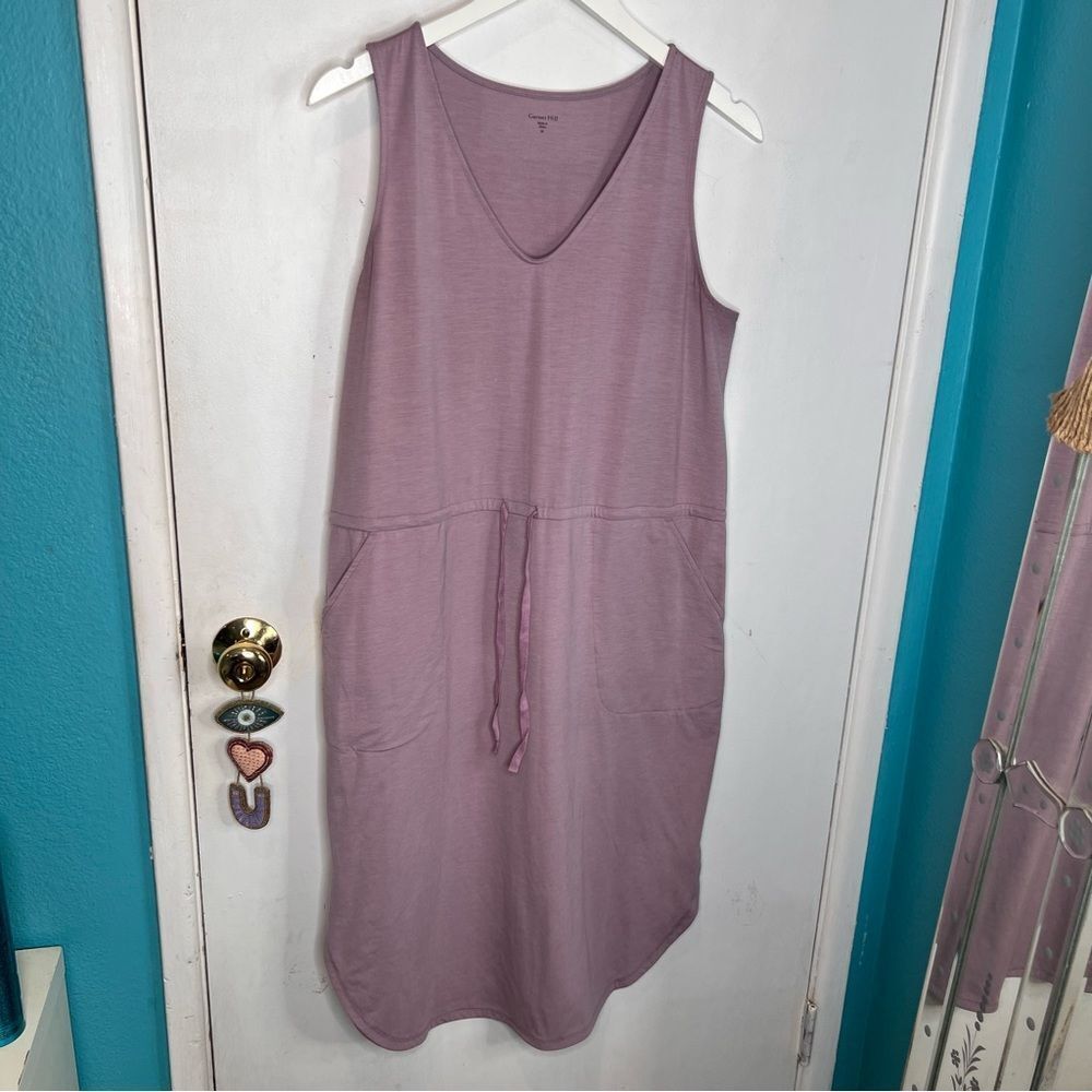 Garnet Hill Lavender Midi Dress